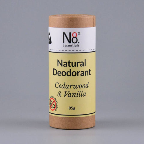 No. 8 Essentials Natural Deodorant Cedarwood & Vanilla 85g