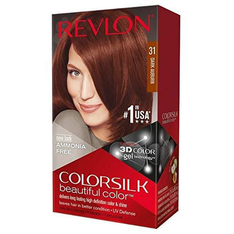 REVLON COLORSILK Hair Colour - 31 Dark Auburn