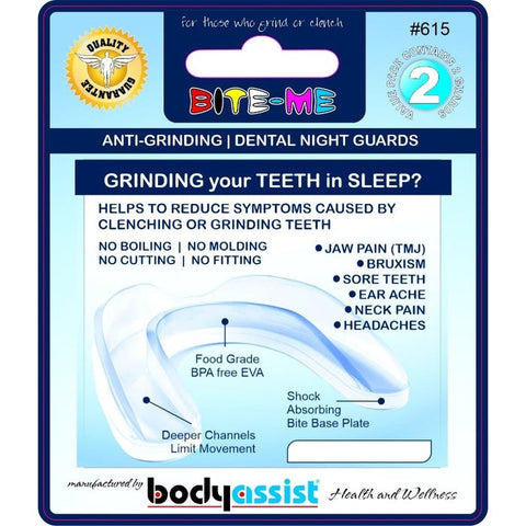 BITE-ME Anti-Grinding Dental Night Guard (2 Pack)