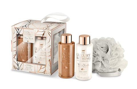 THE LUXURY BATHING COMPANY Warm Vanilla and Fig Bath Set