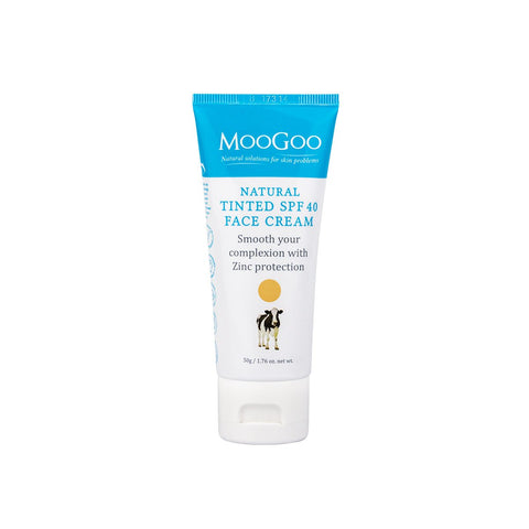 MOOGOO SPF 40 Tinted Face Cream 50g