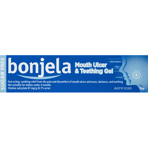 Bonjela Mouth Ulcer & Teething Gel 15g