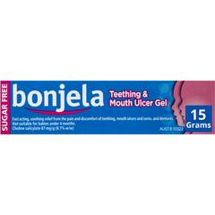 Bonjela Teething & Mouth Ulcer Gel 15g