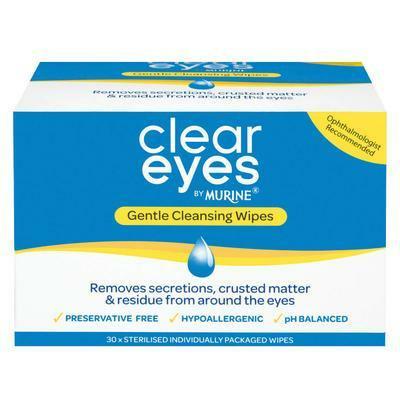 CLEAR EYES Cleansing Wipes 30pk - Fairyspringspharmacy