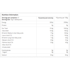 Good Health Coconut Oil 500ml - Fairyspringspharmacy