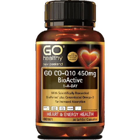 GO CO-Q10 450mg BioActive 1-A-Day 30s - Fairy springs pharmacy