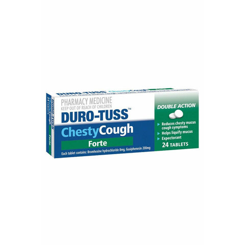 DURO-TUSS Chesty Forte Tablets - Fairyspringspharmacy