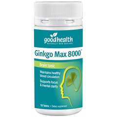 Good Health Ginkgo Max 8000 120 Tablets