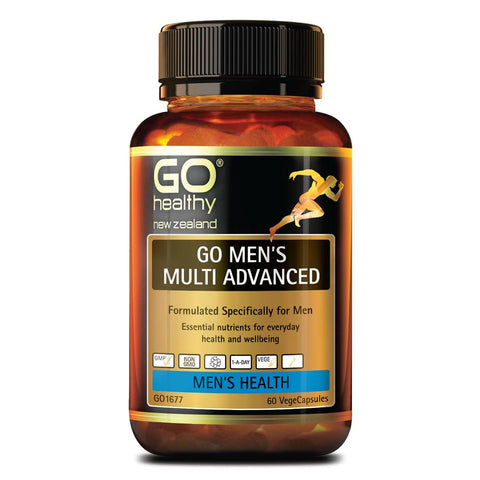 GO HEALTHY Men's Multi Advanced 60 VegeCapsules