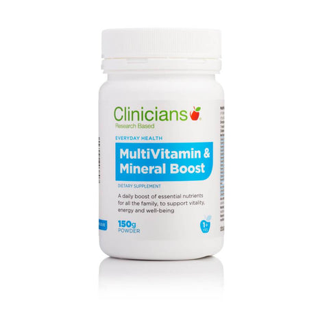 Clinicians Vitamin & Mineral Boost Powder 150g - Fairy springs pharmacy