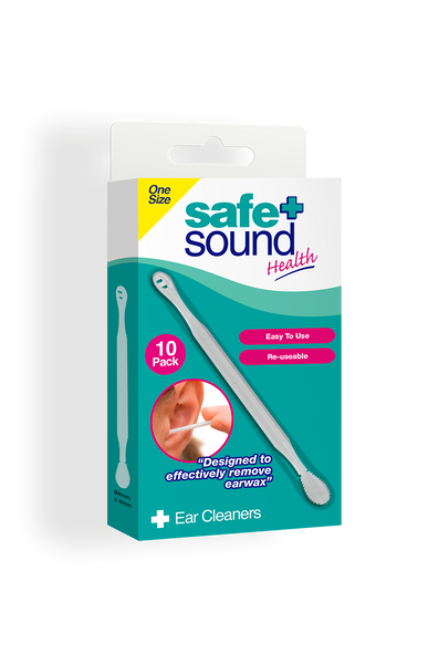 SAFE AND SOUND Reusuable Ear Cleaner 10 Pack