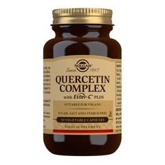 SOLGAR Quercetin Complex with Ester-C 50 Capsules