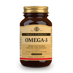 SOLGAR Omega 3 Triple Strength 100 Softgels