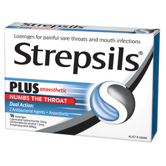 STREPSILS Anaesthetic Plus 36 Lozenges - Fairyspringspharmacy