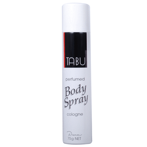 TABU Perfumed Body Spray Cologne 75g