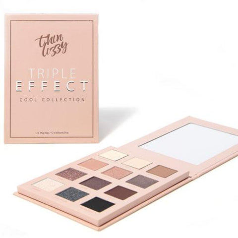 Thin Lizzy Triple Effect Eyeshadow - Cool Collection - 3D Texture Technology Transforms 12 Shades Into 36! - Fairy springs pharmacy
