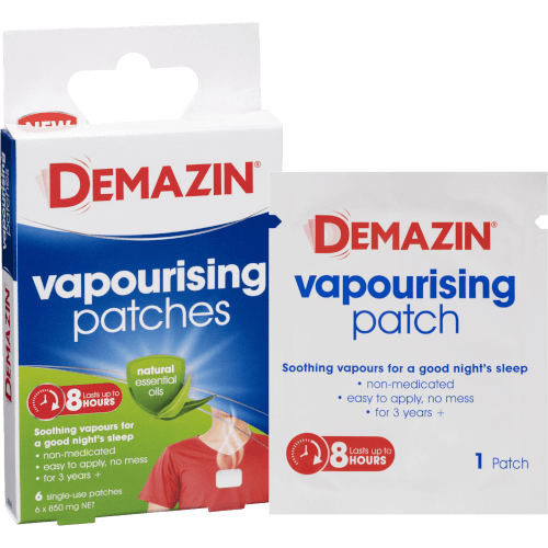 DEMAZIN Vaporising Patches 6pk