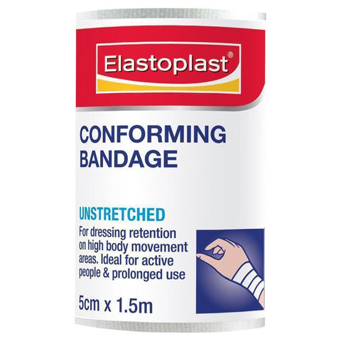 ELASTOPLAST Conforming Bandage 5cmx1.5m - Fairy springs pharmacy