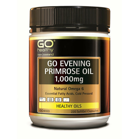 GO Evening Primrose Oil 1000mg 220caps - Fairy springs pharmacy