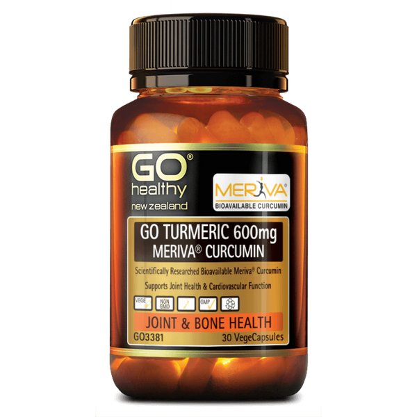 GO Turmeric 600mg 30 Capsules - Fairy springs pharmacy