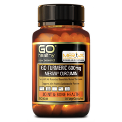 GO Turmeric 600mg 30 Capsules - Fairy springs pharmacy