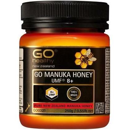 GO Manuka Honey UMF 8+ 250g - Fairy springs pharmacy