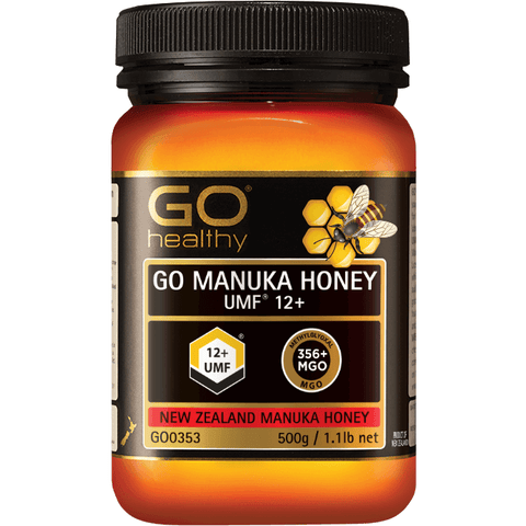 GO Manuka Honey UMF 12+ 500g - Fairy springs pharmacy