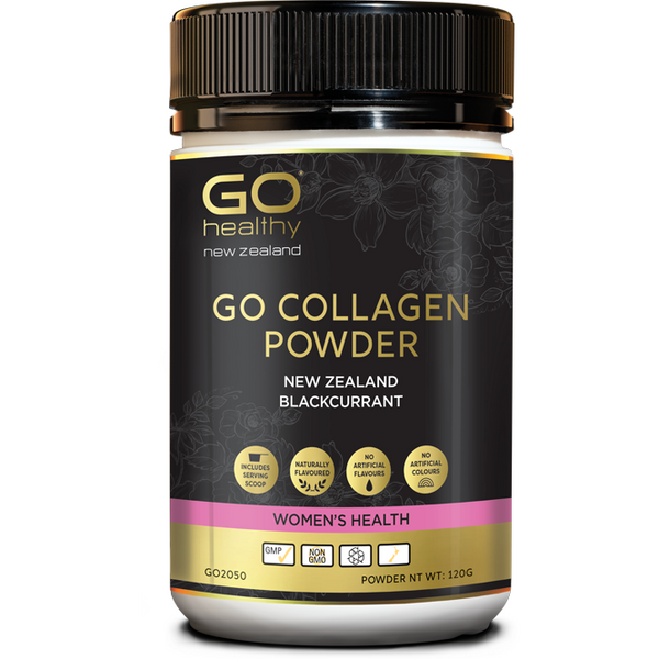 Go Full Powder GO Collagen Powder - New Zealand Blackcurrant 120g – Owhata MC Pharmacy