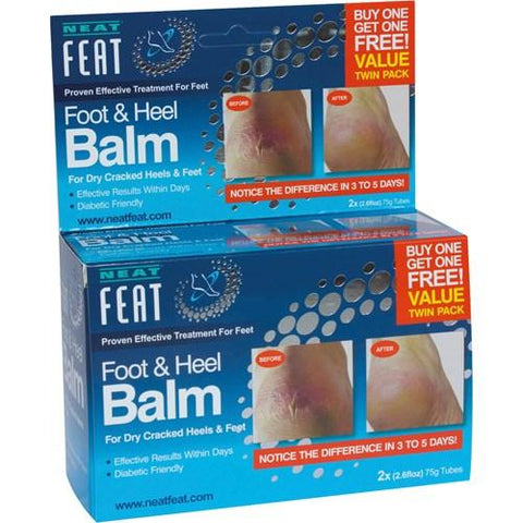 NEAT FEAT Foot & Heel Balm Buy ONE GET ONE FREE 75g - Fairy springs pharmacy