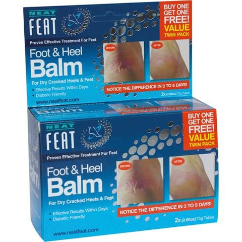 NEAT FEAT Foot & Heel Balm Buy ONE GET ONE FREE 75g - Fairy springs pharmacy