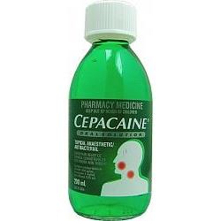CEPACAINE Oral Solution 200ml - Fairy springs pharmacy