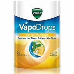 VICKS Vapodrops Butter Menthol 24 - Fairyspringspharmacy