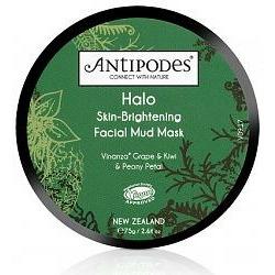 Antipodes Halo Skin-Brightening Facial Mud Mask 75g - Fairy springs pharmacy