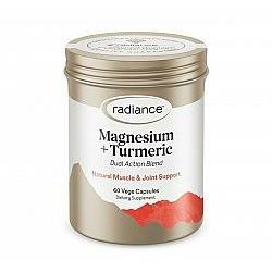 RADIANCE Magnesium & Turmeric 60 cap - Fairy springs pharmacy