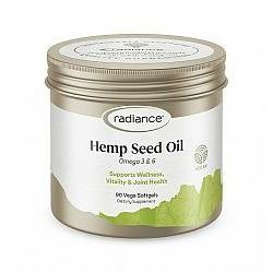 RADIANCE Hemp Seed Oil 90 Caps - Fairy springs pharmacy