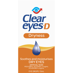 CLEAR EYES-D 15ml - Fairyspringspharmacy