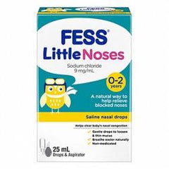 FESS Little Noses Drops 25ml and Aspirator