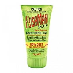 Bushman Repellent with Sunscreen Dry Gel 75g - Fairy springs pharmacy