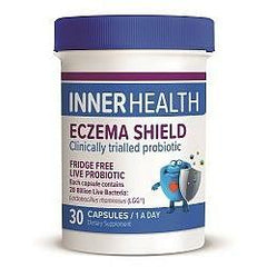 Ethical Nutrients Inner Health Eczema Shield 30 Capsules - Fairy springs pharmacy