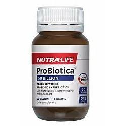 NutraLife Probiotic 50 Billion 30 Capsules - Fairy springs pharmacy