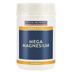 Ethical Nutrients Mega Magnesium 120 tablets - Fairy springs pharmacy