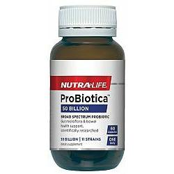 NutraLife Probiotic 50 Billion 60 Capsules - Fairy springs pharmacy