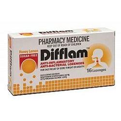 DIFFLAM Lozenges Lemon/Honey - Fairyspringspharmacy