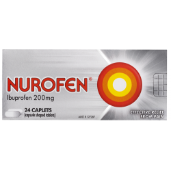 NUROFEN Caplets 24s - Fairyspringspharmacy