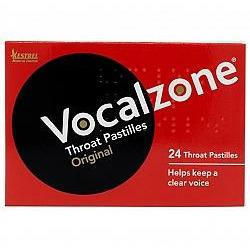 VOCALZONE Throat Pastilles 24pk - Fairyspringspharmacy