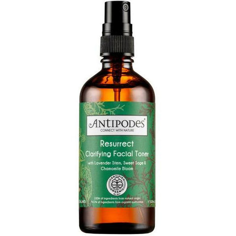 Antipodes Resurrect Clarifying Facial Toner 100ml - Fairy springs pharmacy