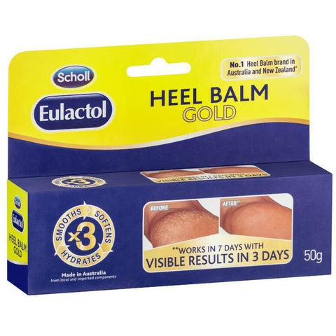 EULACTOL Heel Balm Gold 50g - Fairy springs pharmacy